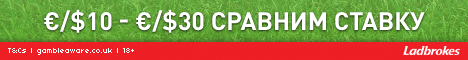 Регистрация в букмекерской конторе Ladbrokes.com!