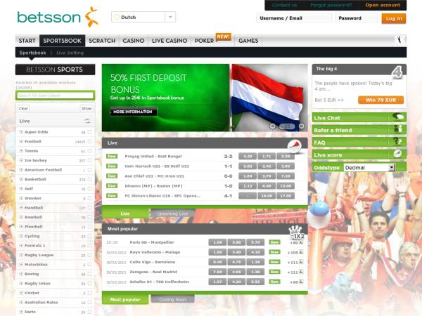 Официальный сайт БК BetsSon!