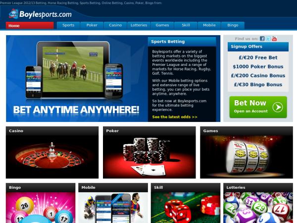 Официальный сайт БК Boylesports!